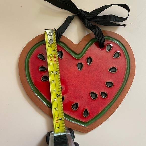 1989 Cindy Wallace Heart Shaped Watermelon. - Picture 5 of 6